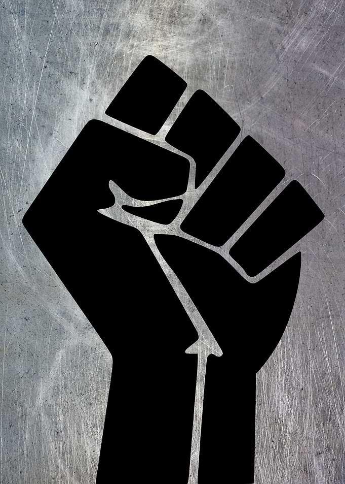 BLACK LIVES MATTER FIST