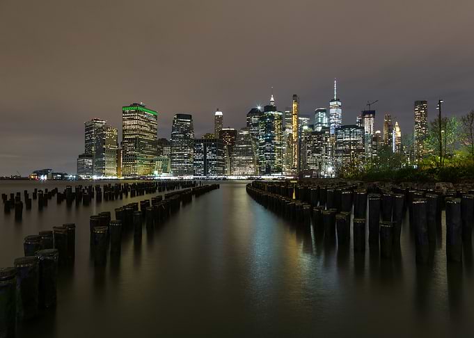 NYC by night