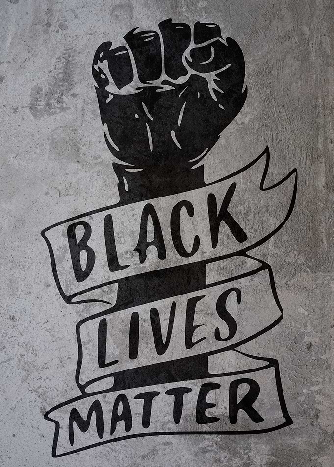 BLACK LIVES MATTER TYPE
