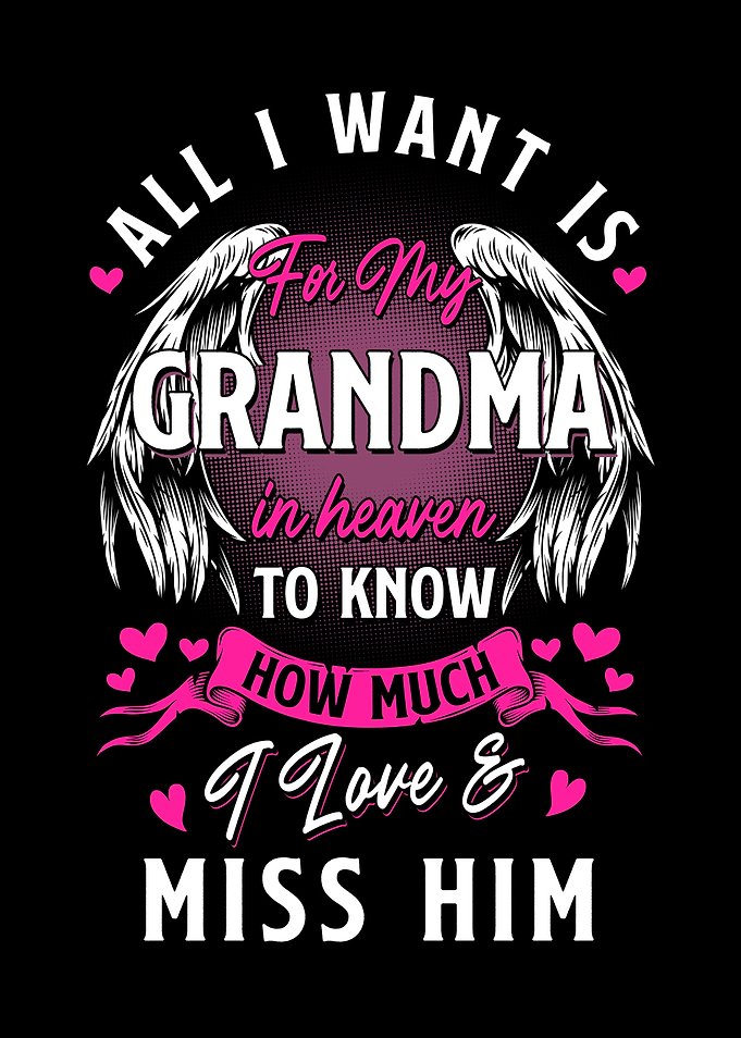 Grandma In Heaven