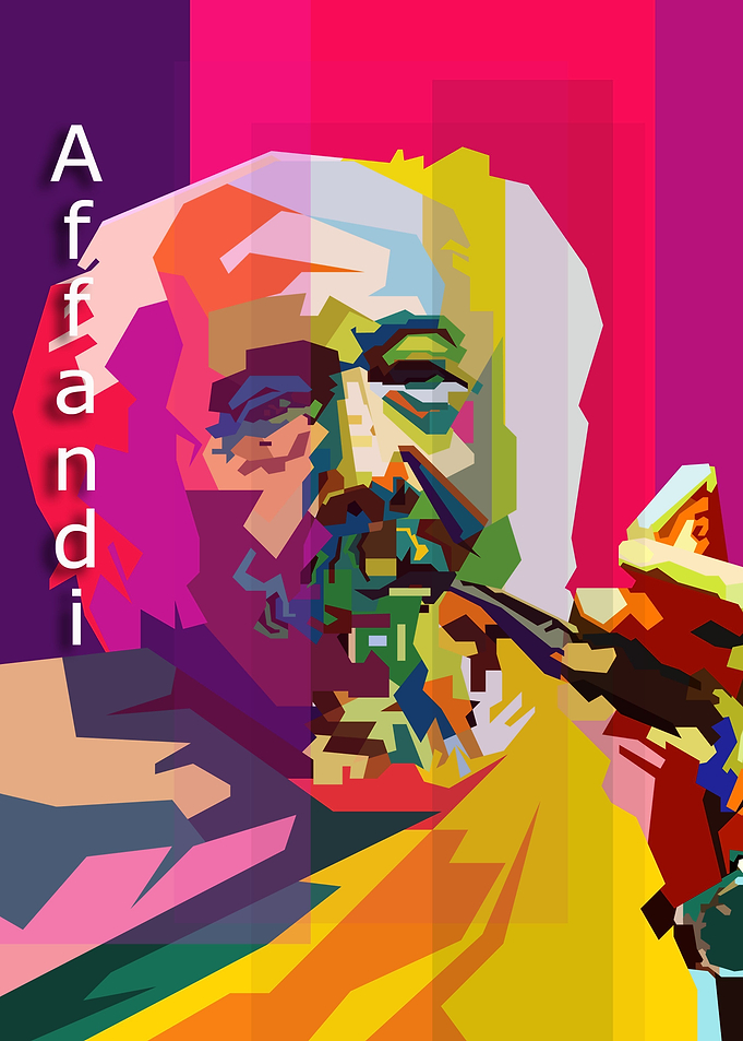 Affandi Pop Art WPAP