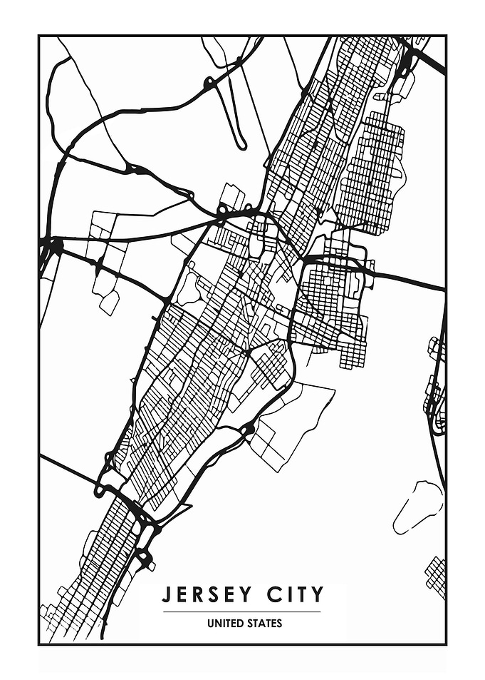 Jersey City Map