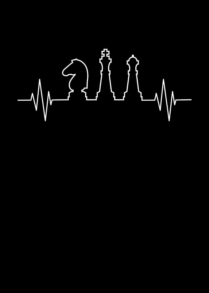 Chess pieces frequenzy