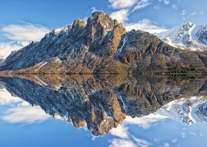 Reflected