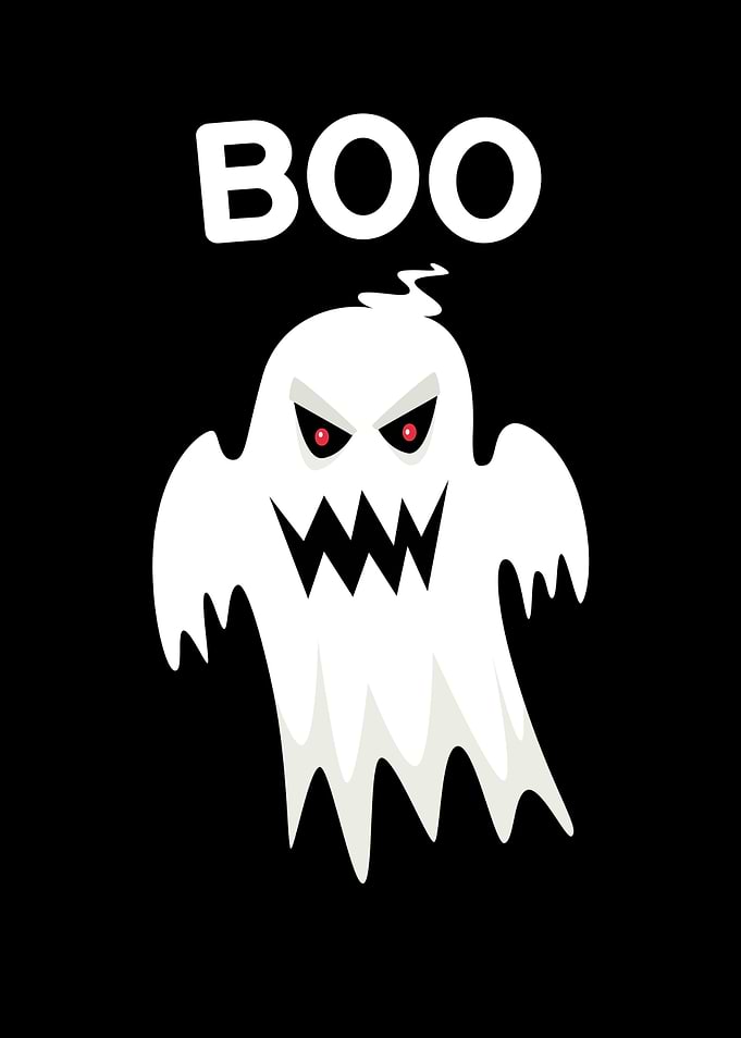 Spooky Halloween Ghost