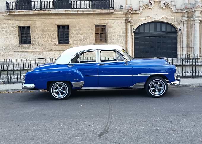 Havana Cuba Vintage Car