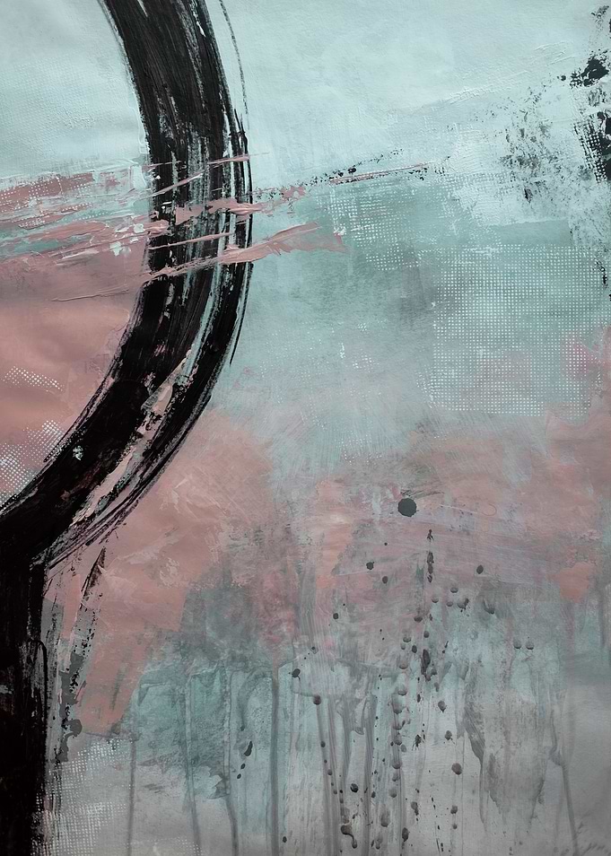 Mink pink abstract