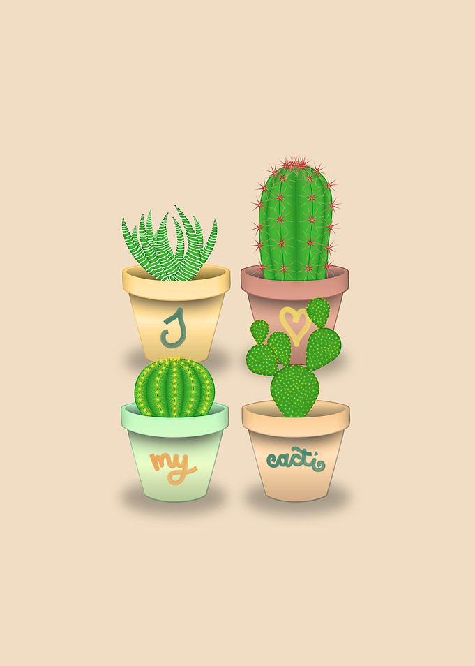 Cactus quartet