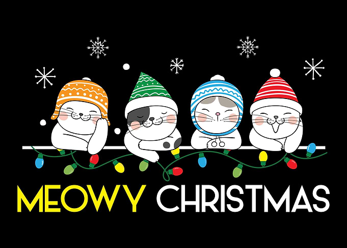 MEOWY Christmas Frohe Ka