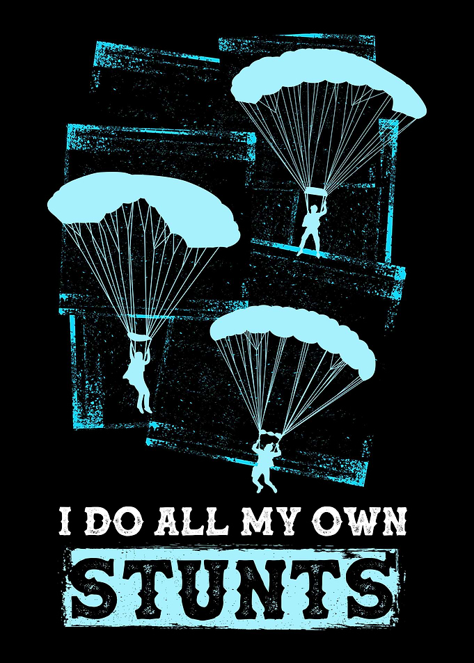 Paraglide Own Stunts