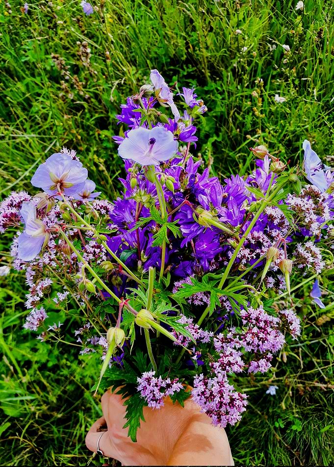 Lilac Field flower bouquet
