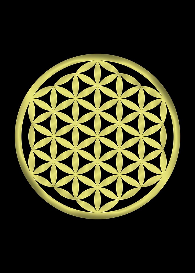 Flower Of Life Yoga Symbol