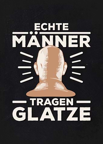 Echte Maenner Glatze