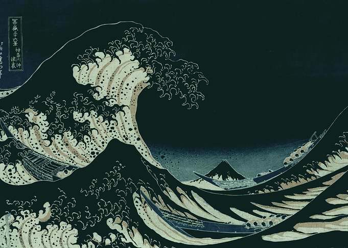 Great Wave at Night