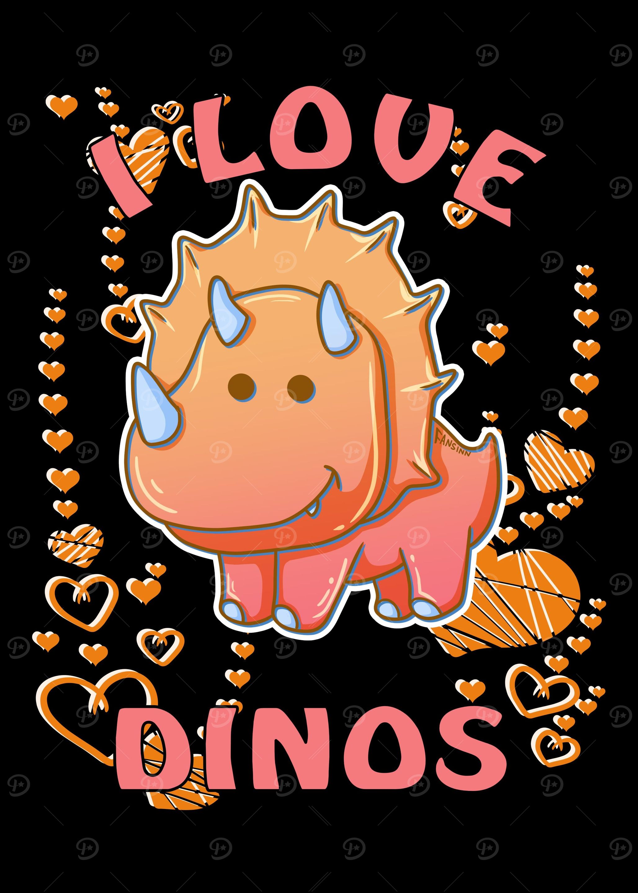 Triceratops Dinosaur Kids