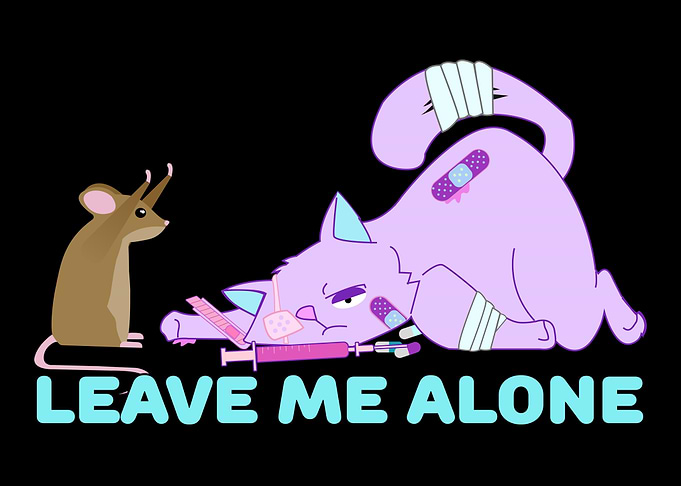 Leave Me Alone Cat