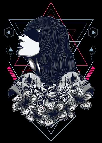 Dark Woman Geometry