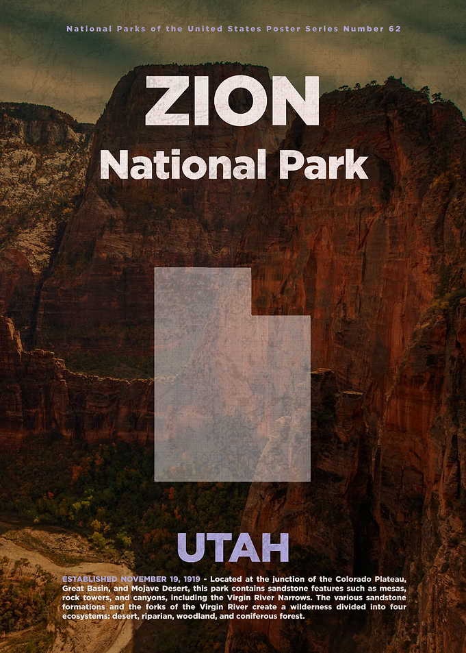 Zion National Park Art