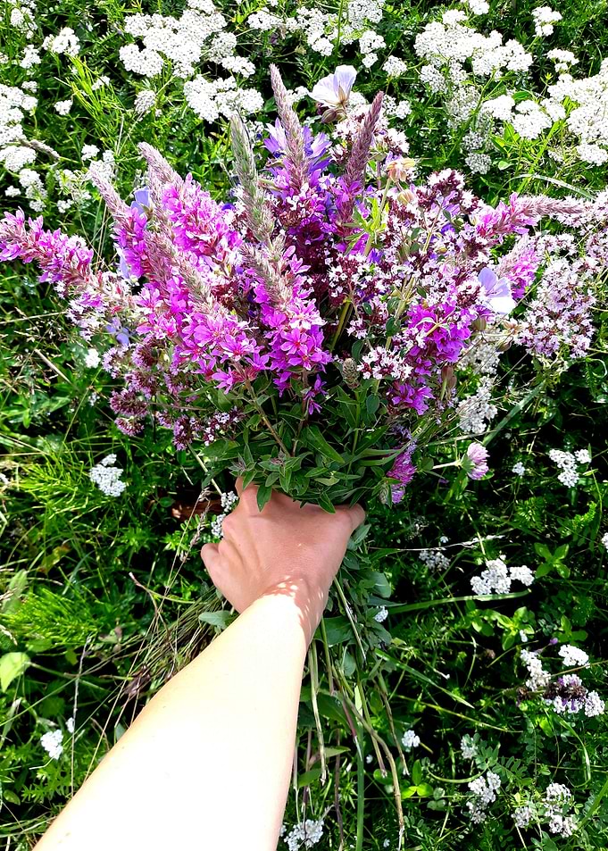 Magic purple bouquet