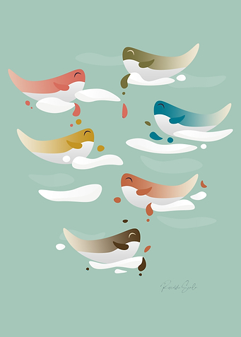 Whales fly in 1970
