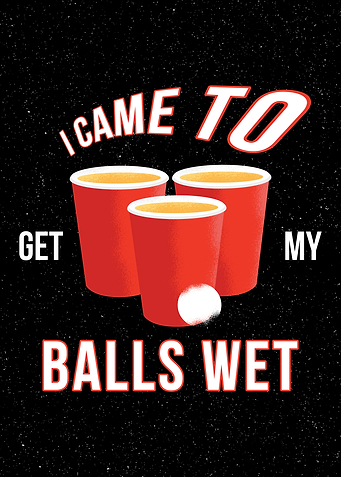 Beer Pong Funny Gift