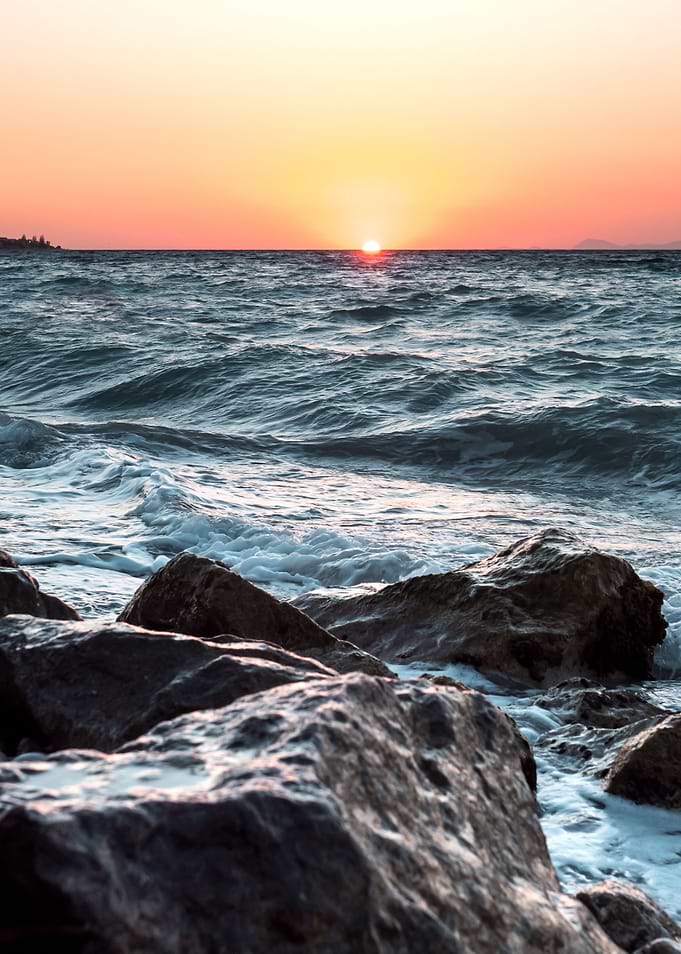 Sunset at the beach