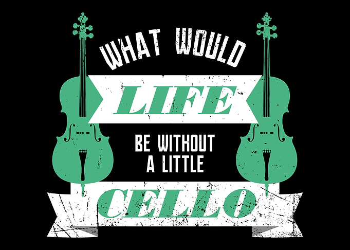 Two Big Green Cellos