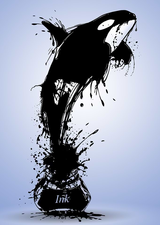 Ink whale