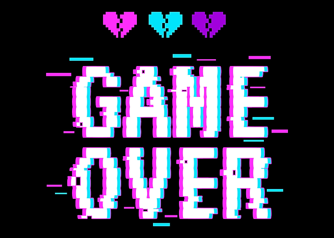 Game Over Vaporwave