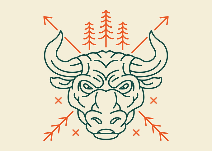 Wild Bull Head