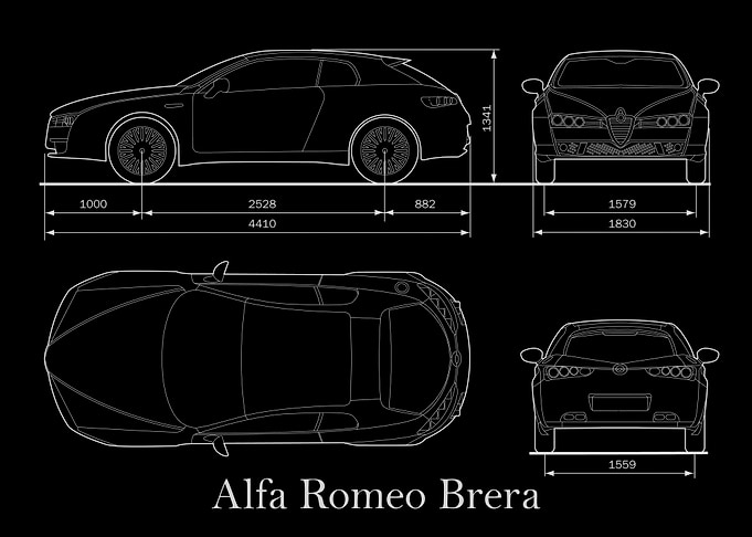 Alfa Romeo Brera 2008