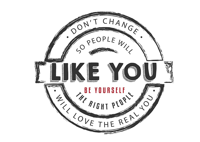 be yourself