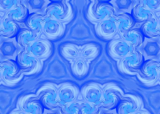 Blue Kaleidoscope