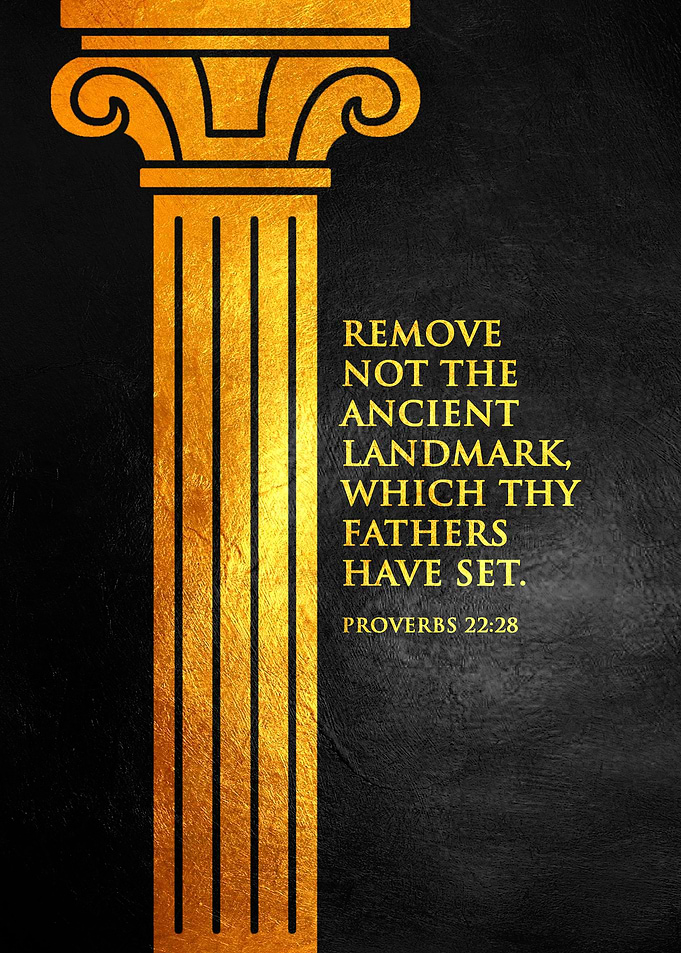 Proverbs 22 28