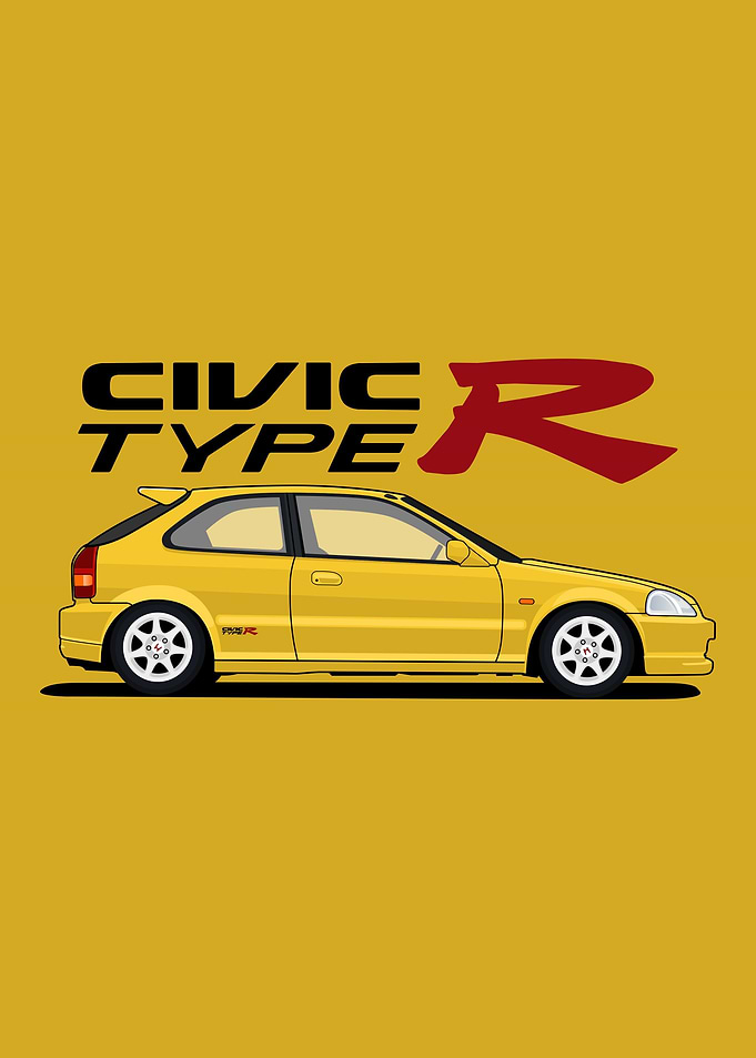 Civic Type R Yellow