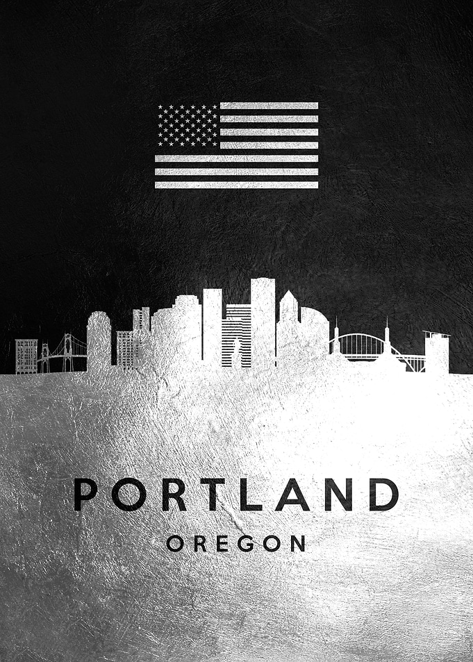 Portland Oregon Skyline