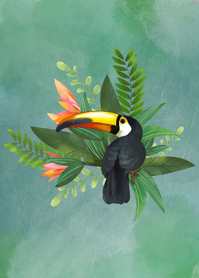 Watercolor Bird