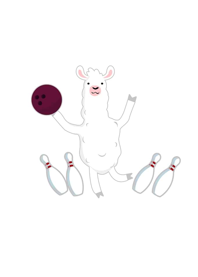 Bowling Llama