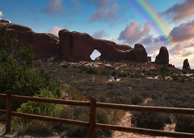 Arches Park Rainbow