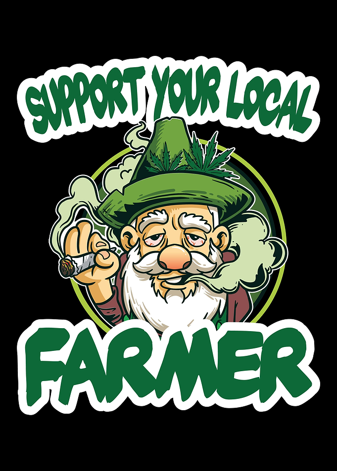 Cannabis saying Support L