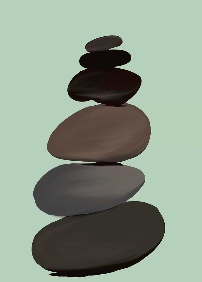 Zen Stones Stack