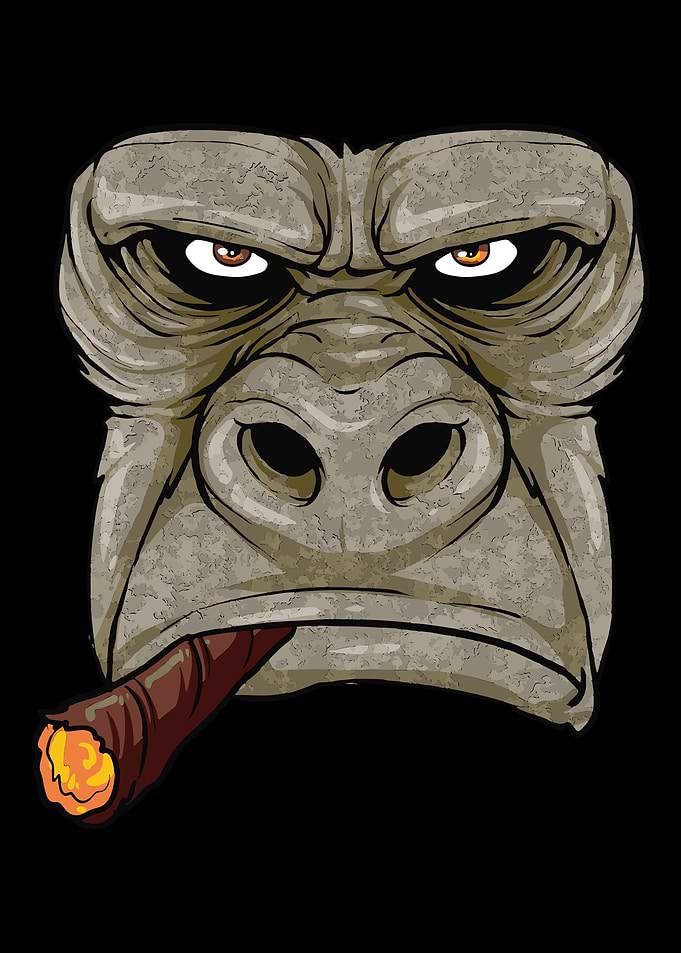 Gorilla Mobster Boss