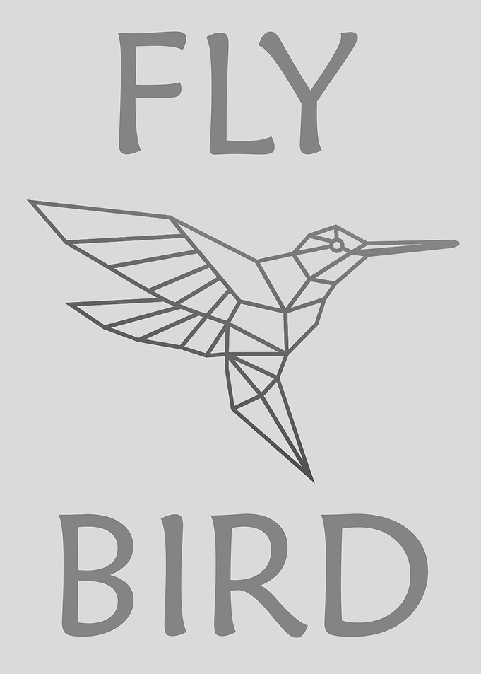 Geometric Flying Bird