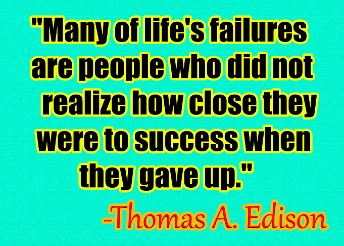 Never Give Up