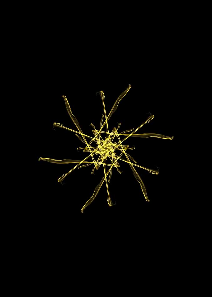 Fractal flower