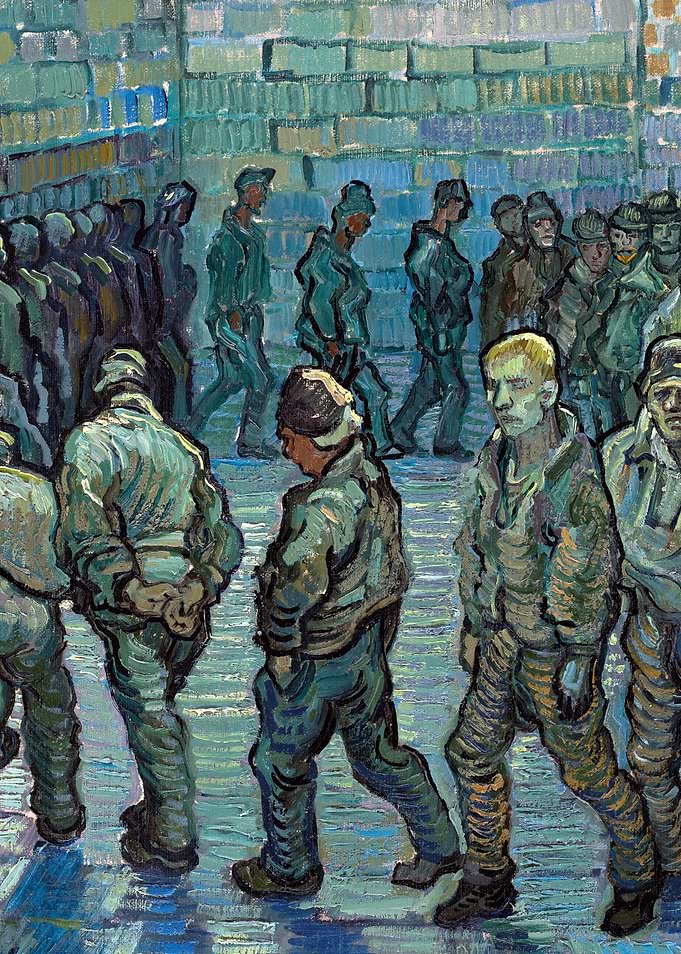 Van Gogh Prison Courtyard