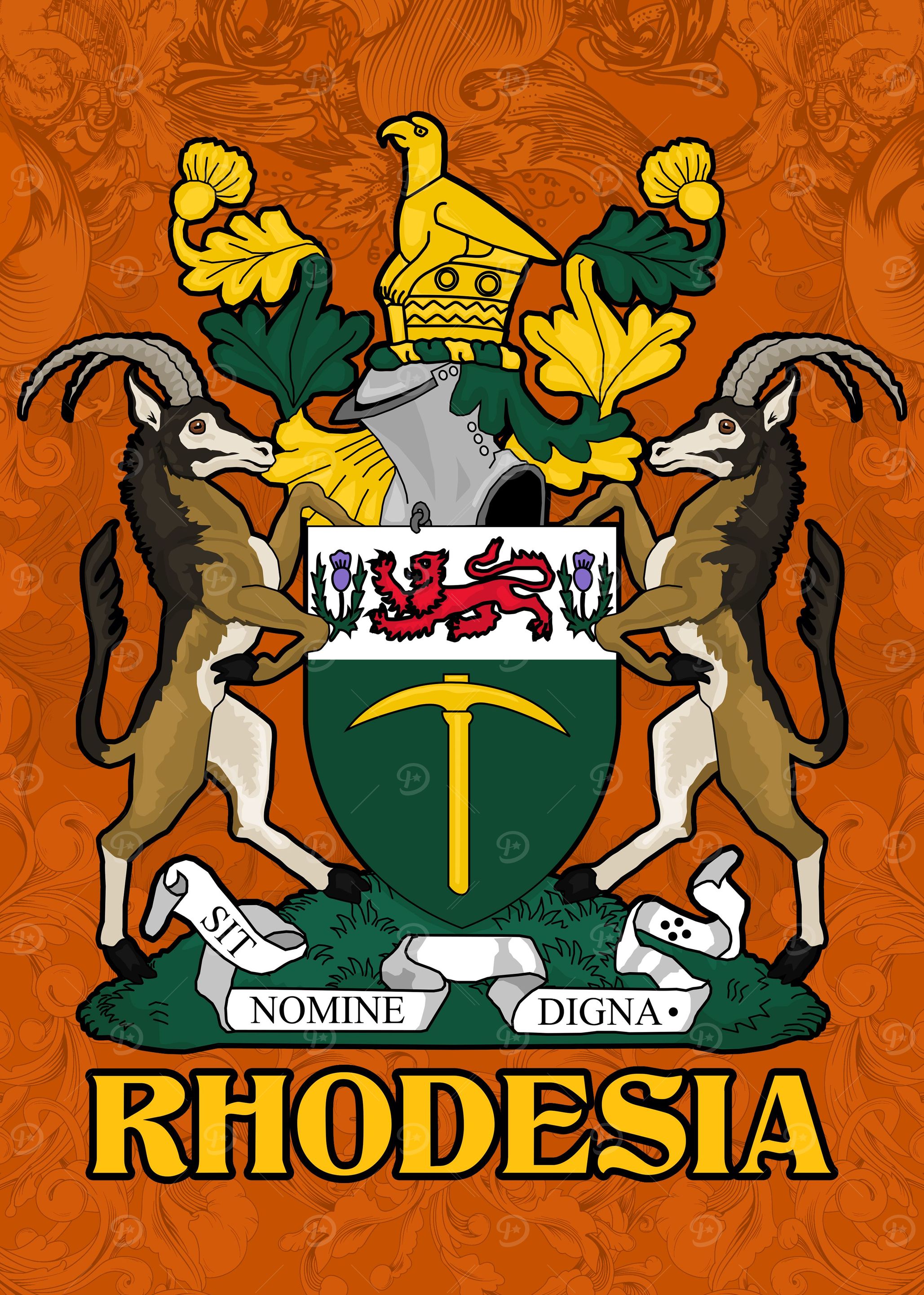 RHODESIA COAT OF ARMS