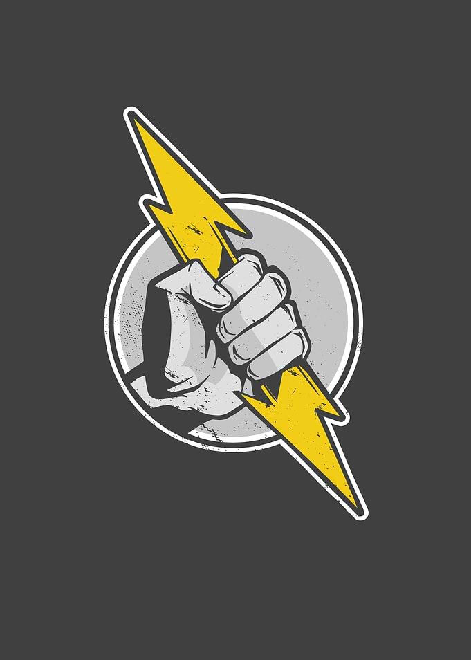 HAND THUNDER BOLT