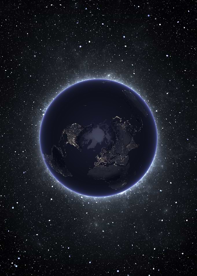 Earth Night Lights