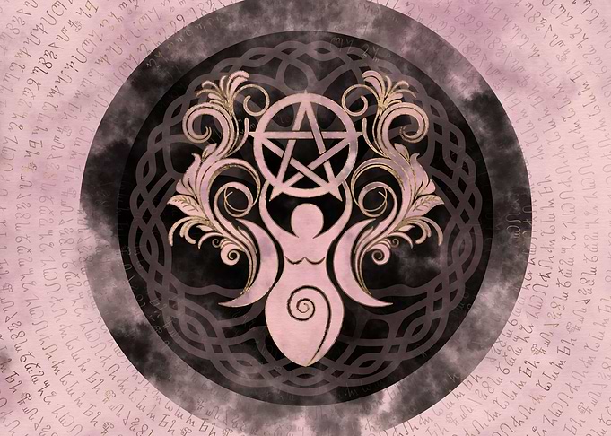 Triple Goddess Pentagram